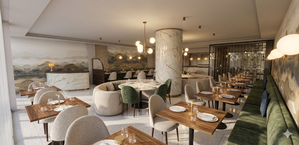Intérieur du restaurant